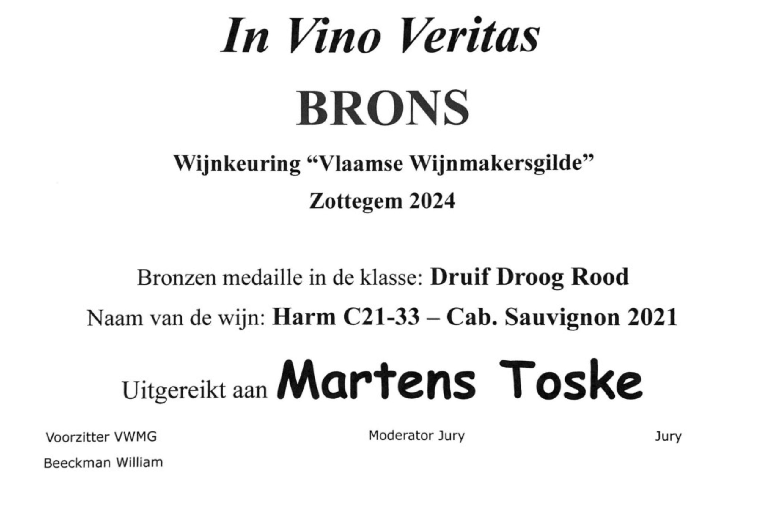 Toske Martens Brons1