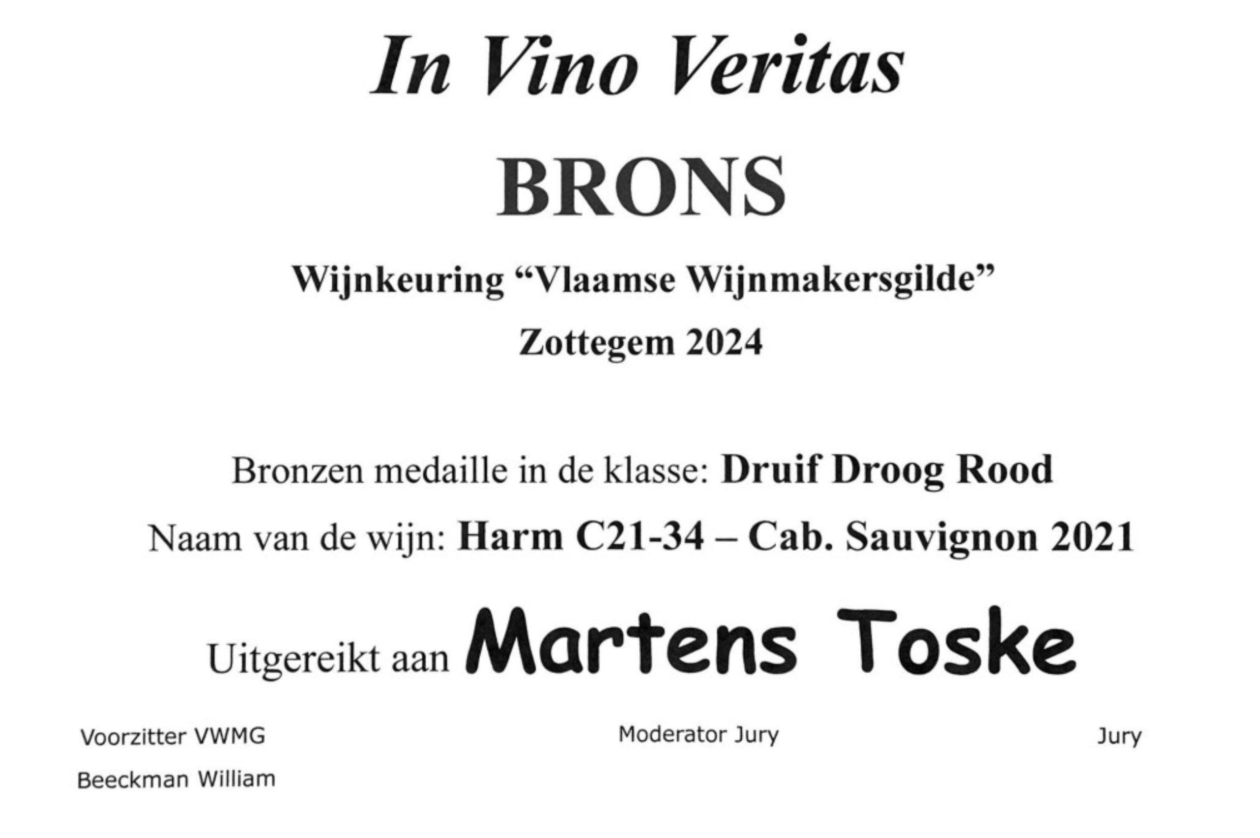 Toske Martens Brons2