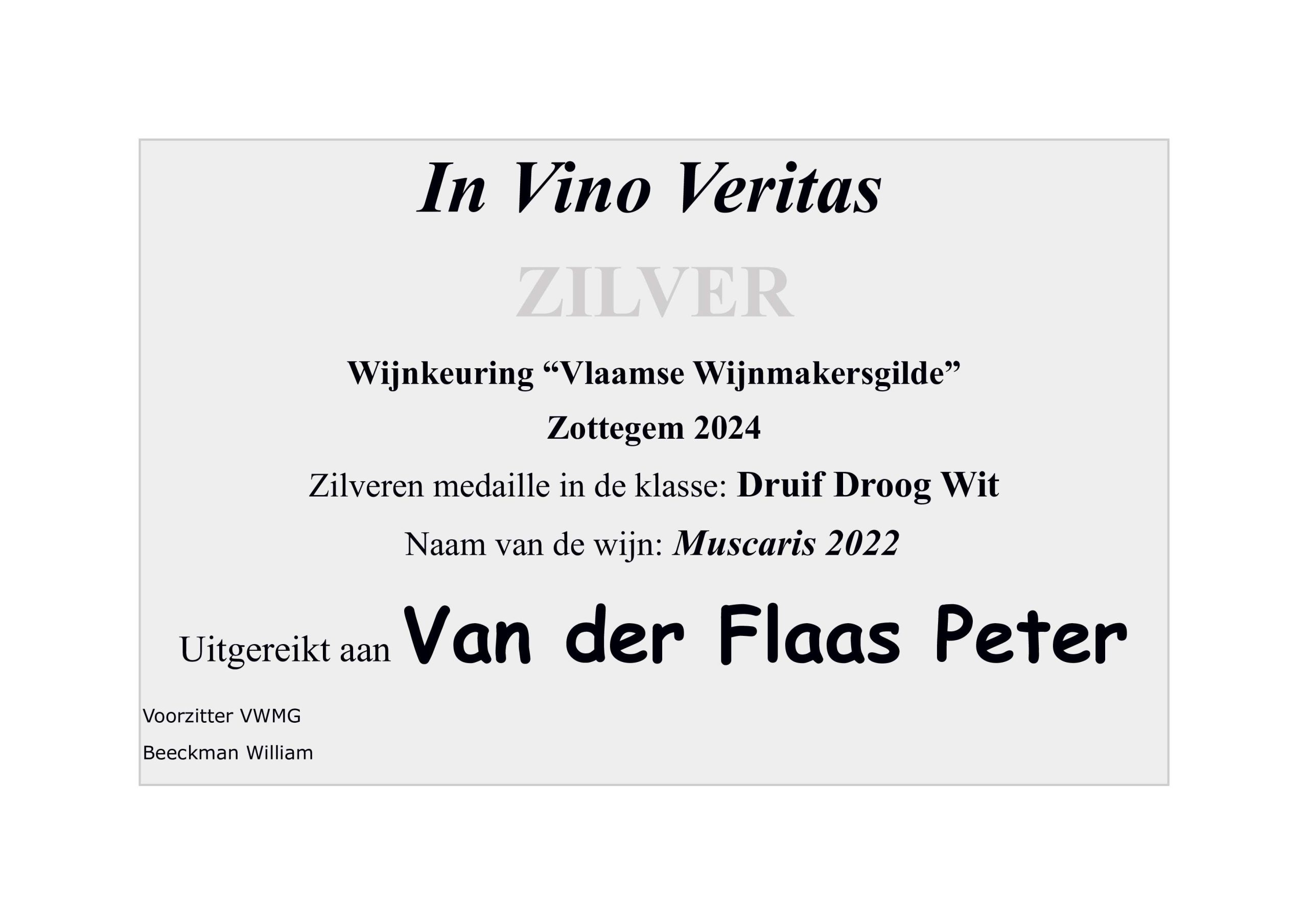 Vanderflaas Peter zilver1